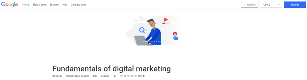 Google Skillshop - Fundamentals of Digital Marketing